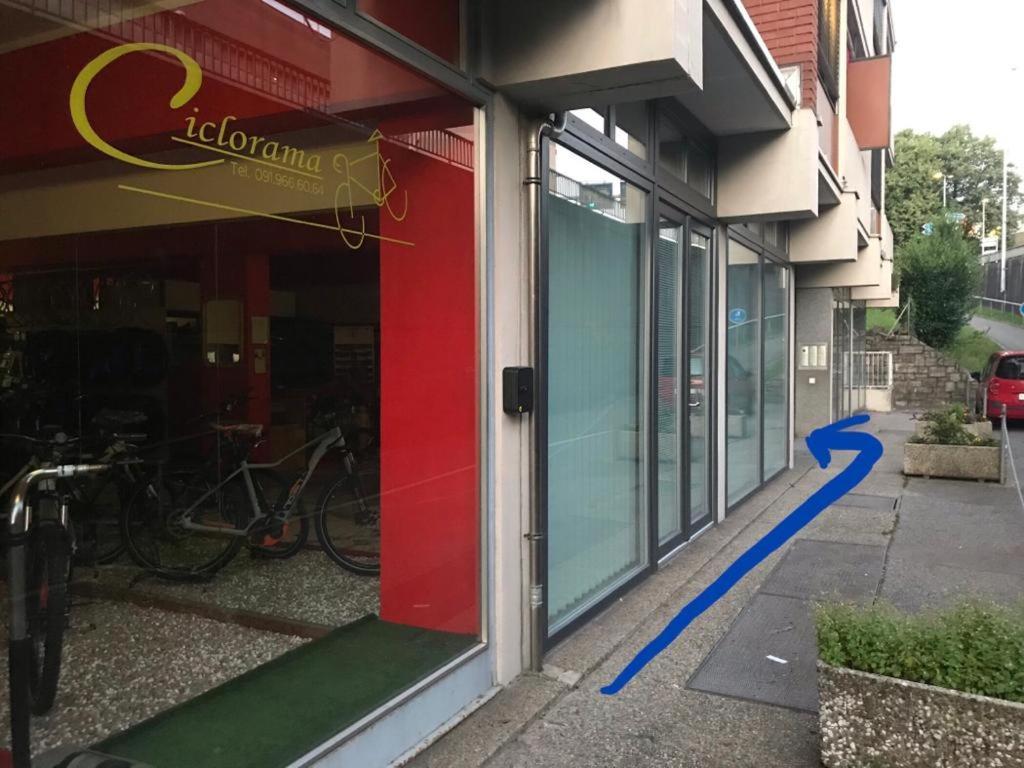 Apartamento 33A, no bici, self check-in Lugano Exterior foto